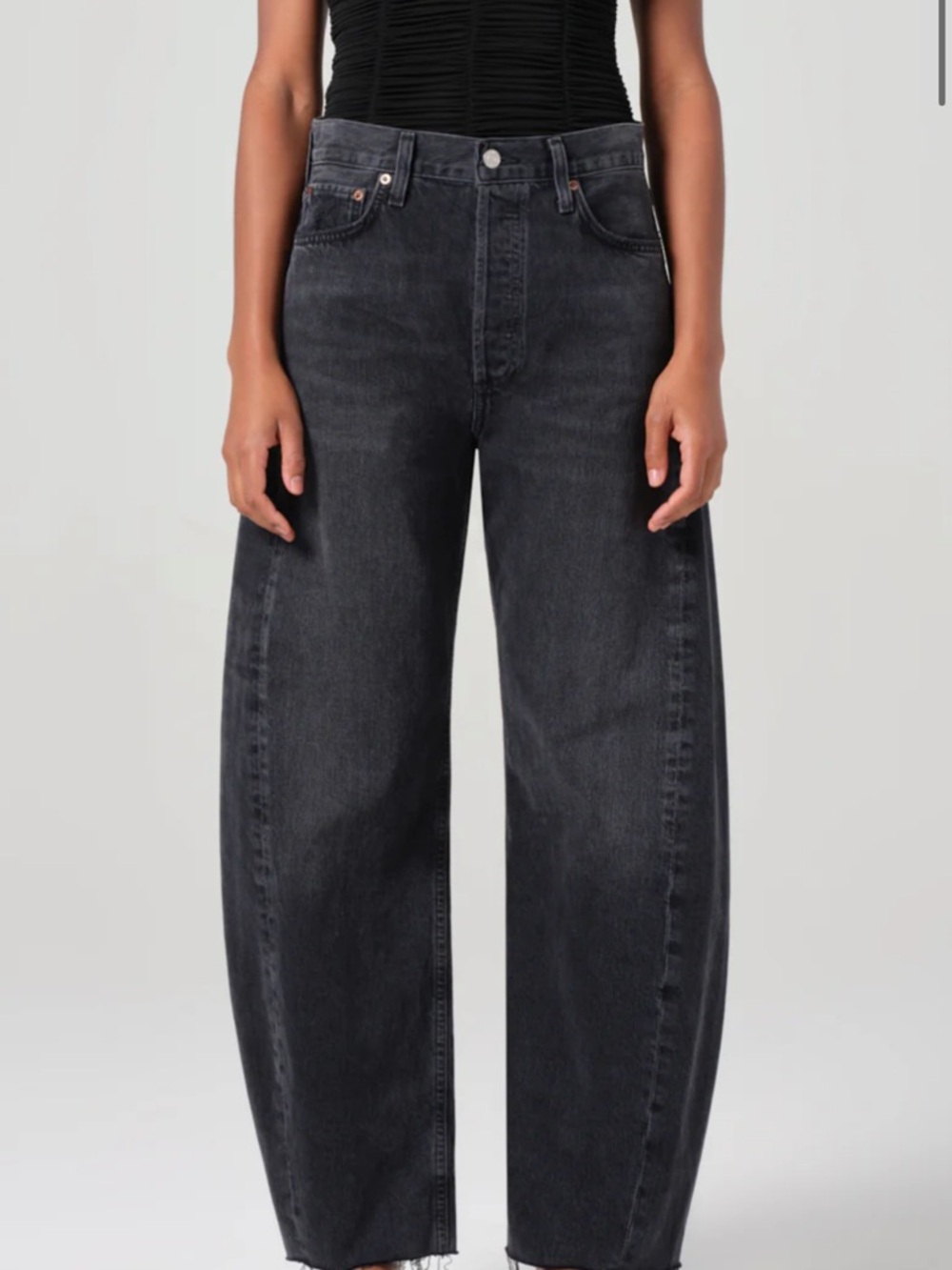 Agolde Luna Pieced Barrel Jeans